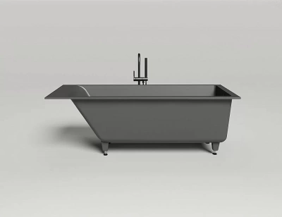 Ванна Salini Cascata S-Sense 104113GRF 170x75 белая/полностью RAL глянцевая