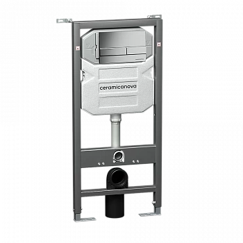 Инсталляция для унитаза Ceramica Nova ENVISION CN1002M с кнопкой смыва Flat