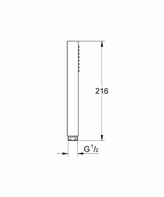 Душевая лейка Grohe  Euphoria Cube 27888000