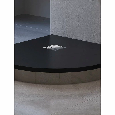 Душевой поддон RGW ST/R-G Stone Tray 16153099-02 90x90 графит