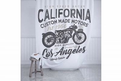 Текстильная шторка для ванной FIXSEN CALIFORNIA FX-2500