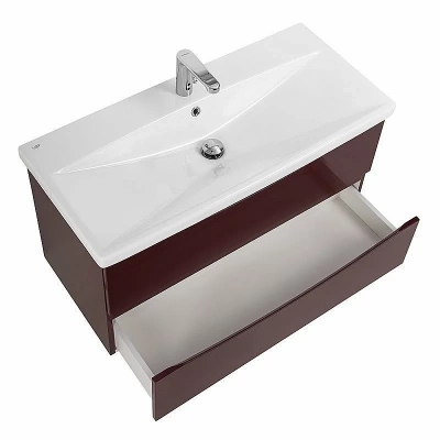 Тумба с раковиной BelBagno MARINO-CER 2C SO 90 Bianco Opaco