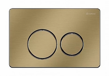 Кнопка для инсталляции  Caprigo  Dew Steel DS001-vot бронза