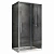 Душевой уголок ABBER Schwarzer Diamant AG30140H-S75 140x75 стекло прозрачное/профиль хром