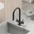 Смеситель для кухни Sancos Lucia SC4004GG вороненая сталь