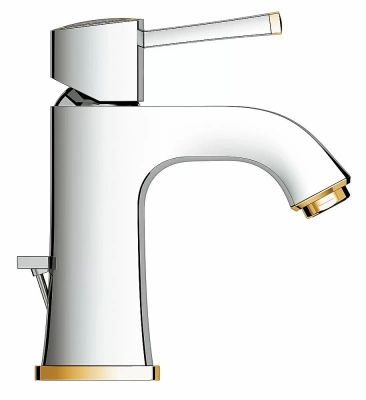 Смеситель для раковины Grohe Grandera 23303IG0 хром/золото