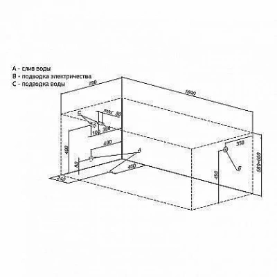 Акриловая ванна Aquanet Polo 170x80 205539 с к/с10