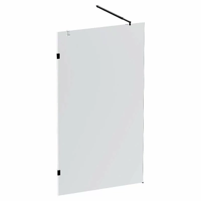 Душевое ограждение AM.PM X-Joy W94WI 110 W94WI-110-F1-BTE стекло прозрачное/профиль черный