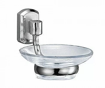 Мыльница стеклянная WasserKRAFT Oder К-3029