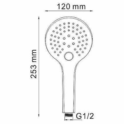 Душевая лейка WasserKRAFT A061