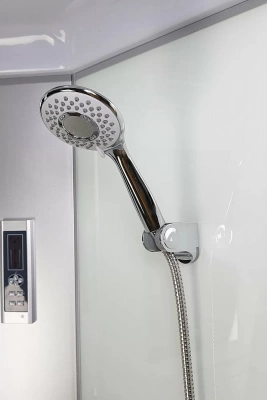 Душевая кабина Niagara Classic 330844QP 100x80 стекло матовое/профиль серебро