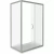 Душевой уголок Good Door Infinity WTW+SP 130х100 стекло рифленое/профиль хром Душевой уголок Good Door Infinity WTW+SP 130х100 стекло рифленое/профиль хром