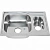 Мойка кухонная с сифоном Melana 228 t (*10)