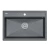 Кухонная мойка Paulmark STEPIA 80 + коландер ADVANCE PM117551-DG+A375-BS графит Кухонная мойка Paulmark STEPIA 80 + коландер ADVANCE PM117551-DG+A375-BS графит
