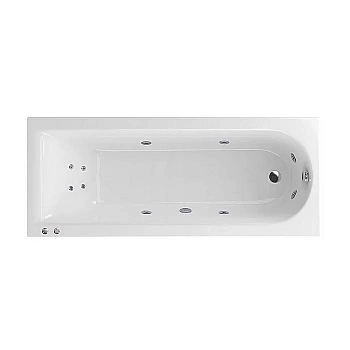 Гидромассажная ванна Excellent Aurum HYDRO+ 180x80 форсунки хром