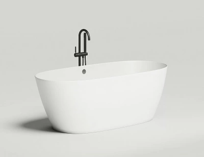 Ванна Salini Sofia LIGHT S-Sense 103711GRH белая/снаружи RAL глянцевая