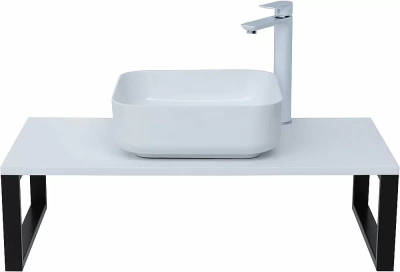 Столешница для раковины Aquanet Арт 90 белый матовый