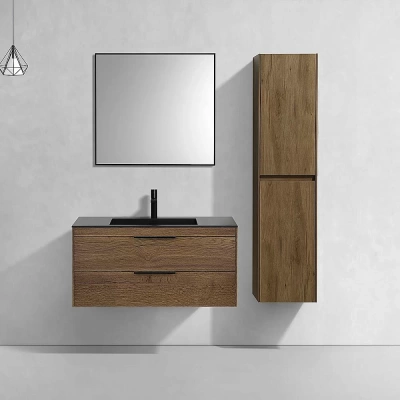 Тумба с раковиной Vincea Chiara 2D 1000 T.Oak