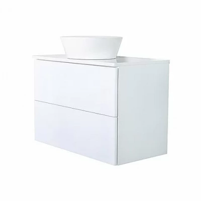 Тумба с раковиной Orange Otto Ot-75TuMDF+B08-360W 75 белая