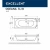 Ванна акриловая EXCELLENT Oceana Slim RELAX WAEX.OCE16S.RELAX.BR 160x75 белая с гидромассажем