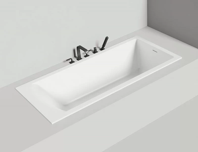 Ванна Salini Cascata KIT S-Stone 104523MRF 180x80 белая/полностью RAL матовая