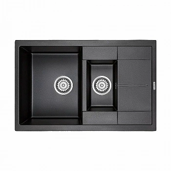 Мойка кухонная Paulmark Feste PM237850-BL Черная