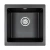 Мойка кухонная Paulmark Brilon PM404800-BLM Черная Мойка кухонная Paulmark Brilon PM404800-BLM Черная