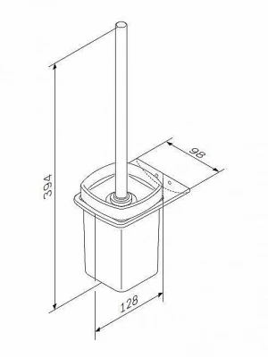 Ершик для туалета AM.PM Inspire 2.0 A50A33400