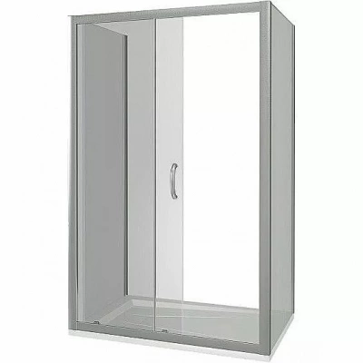 Душевой уголок Good Door Infinity WTW+SP+SP 110х80 стекло матовое/профиль хром
