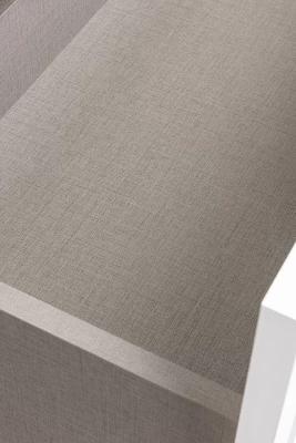 Тумба с раковиной LA FENICE Cubo Bianco TWIN 90 белая, столешница черная/ручки черные