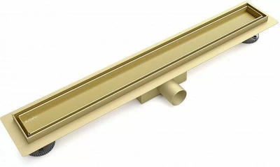Душевой трап ESBANO Meta M-TILE-70SG 70 золото