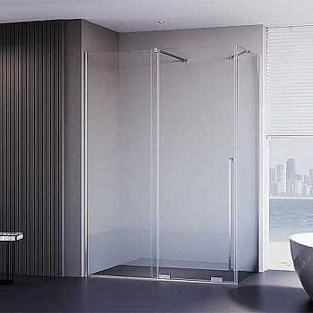 Душевой уголок Veconi Premium Trento PTC50-SP-10090-CH-01-C4 100х90 стекло прозрачное/профиль хром