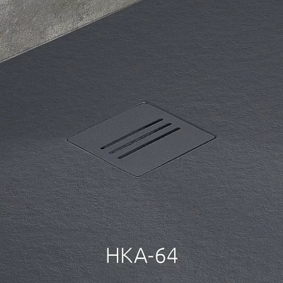 Душевой поддон Radaway Kyntos C antracite HKC100100-64 100x100 серый