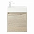Тумба с раковиной BelBagno KRAFT MINI 1A SO 50 Rovere Galifax Bianco