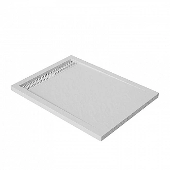 Душевой поддон BelBagno TRAY-BB-DUE-AH-100/80-4-W0 100х80 белый
