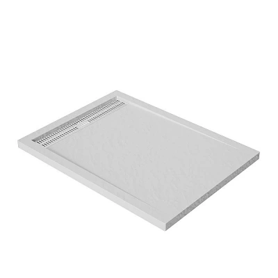 Душевой поддон BelBagno TRAY-BB-DUE-AH-100/80-4-W0 100х80 белый