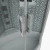 Душевая кабина Niagara Luxe 7744W 120х120 профиль серебро/стекло прозрачное