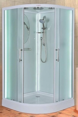 Душевая кабина Esbano Elegancia Led ES-L 110CR 110х110