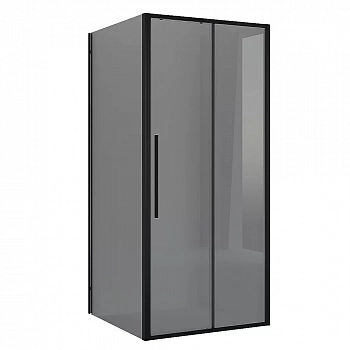 Душевой уголок Niagara Nova NG-85-10TB-TB100-34 100х100 стекло тонированное/профиль черный матовый