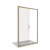 Душевая дверь Good Door JAZZ WTW-120-C-G стекло прозрачное/профиль золото