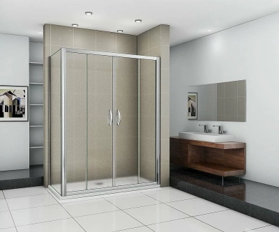 Душевой уголок Good Door Infinity WTW-TD+SP 170х70 стекло рифленое/профиль хром