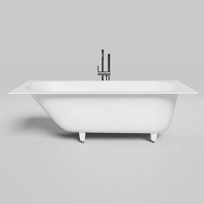 Ванна Salini Ornella Axis 170х75 103523M белая матовая