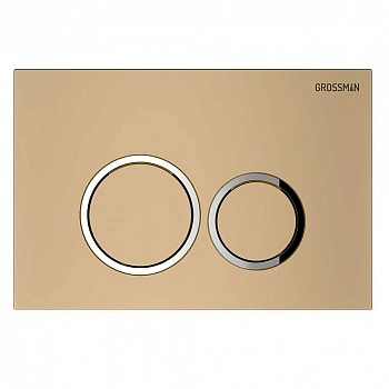 Кнопка для инсталляции Grossman Galaxy 700.K31.01.310.310 золото матовое