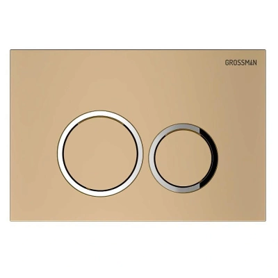 Кнопка для инсталляции Grossman Galaxy 700.K31.01.310.310 золото матовое