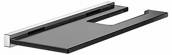 Держатель для туалетной бумаги KEUCO EDITION 90 SQUARE 19173018000 хром/дымчатое стекло