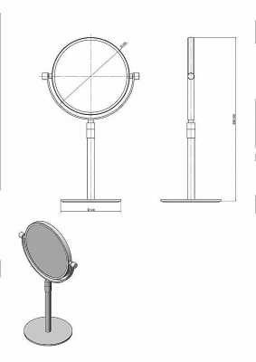 Зеркало косметическое Langberger Accessories 70985