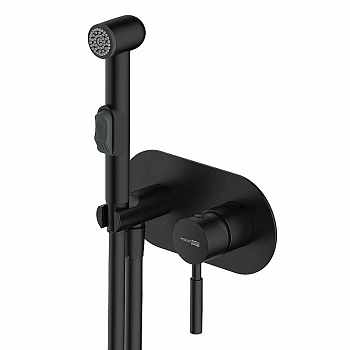Гигиенический душ WasserKRAFT Gollach 3338 черный матовый