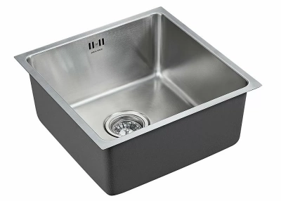 Мойка кухонная Paulmark Lassan PM904444-BS Хром