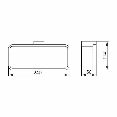 Полотенцедержатель Aquanet 5680