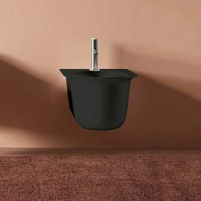 Биде подвесное Artceram Chic CHB001 Nero Matt